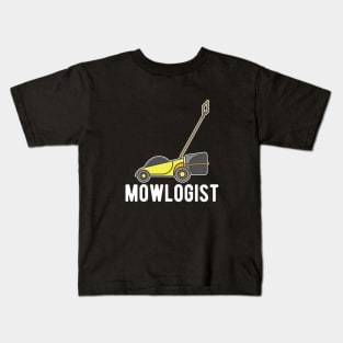 Lawn Mower - Mowlogist Kids T-Shirt